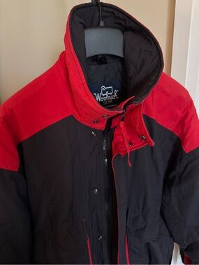 Woolrich Men’s Red & Black Jacket